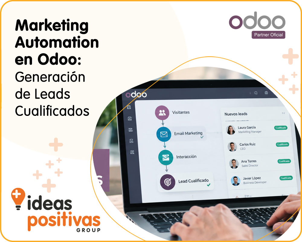 Marketing Automation en Odoo: Convierte visitas en leads cualificados